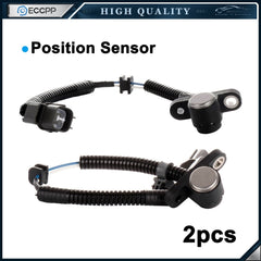 ECCPP Crank Position Sensor Crankshaft 2PCS For Acura Integra Honda Civic De Sol ECCPP