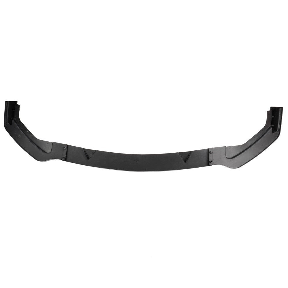 Front Bumper Lip Trim Spoiler Fits 2014-2017 Infiniti Q50 Base Painted Black KOEEP