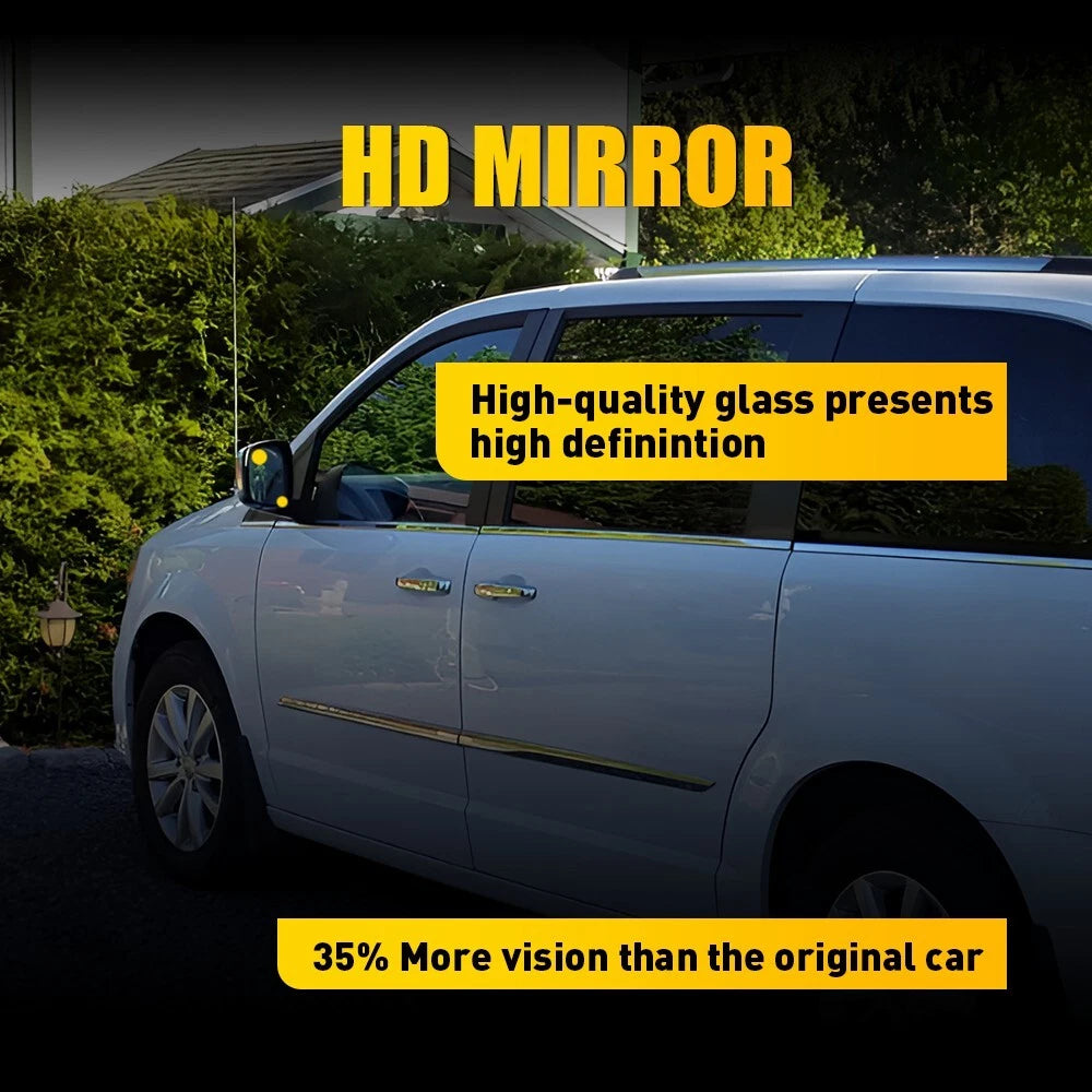 Driver Side Heated Mirror Glass For 08-20 Grand Caravan Town & Country RAM CV 6B93BC-57