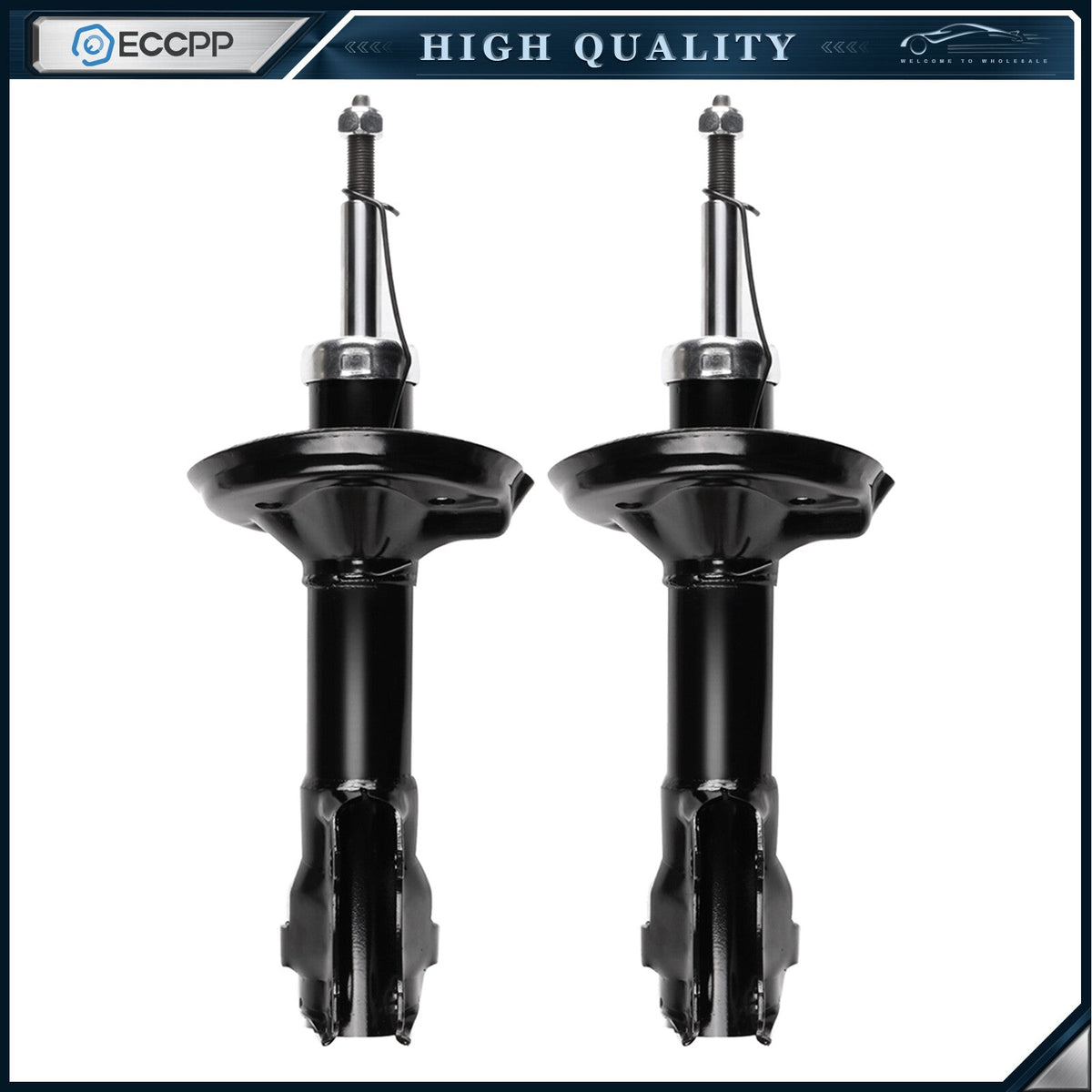 Front Pair Struts Shocks For 90-99 Volkswagen Golf Cabrio Corrado Jetta 6B93BC-57