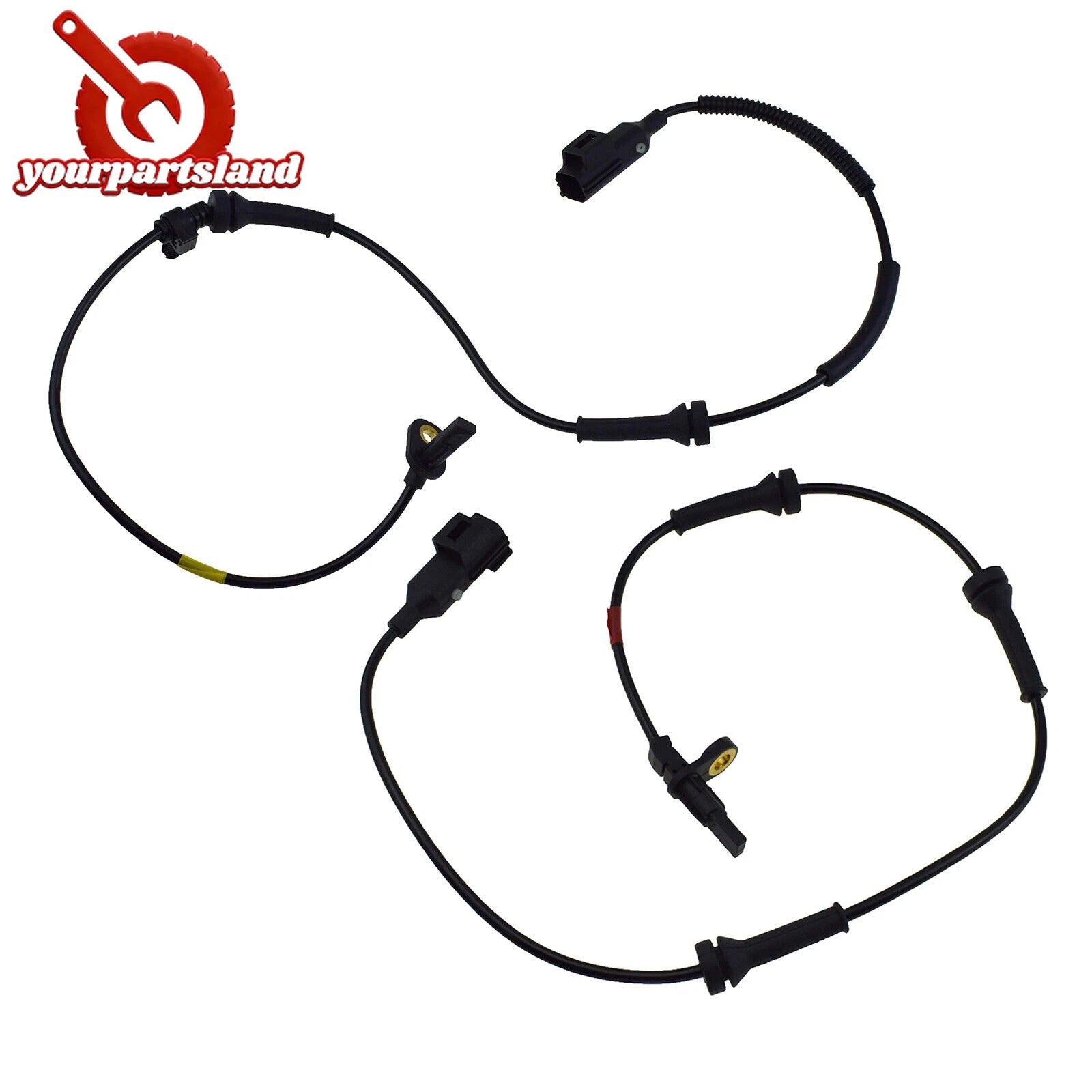 4Pcs ABS Wheel Speed Sensor Rear Front LH RH For Land Rover Range Rover Evoque 6B93BC-57