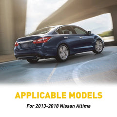 Fit For Nissan Altima 8PCS 2013-2018 Black Pillar Posts Window Door Trim Cover 6B93BC-57