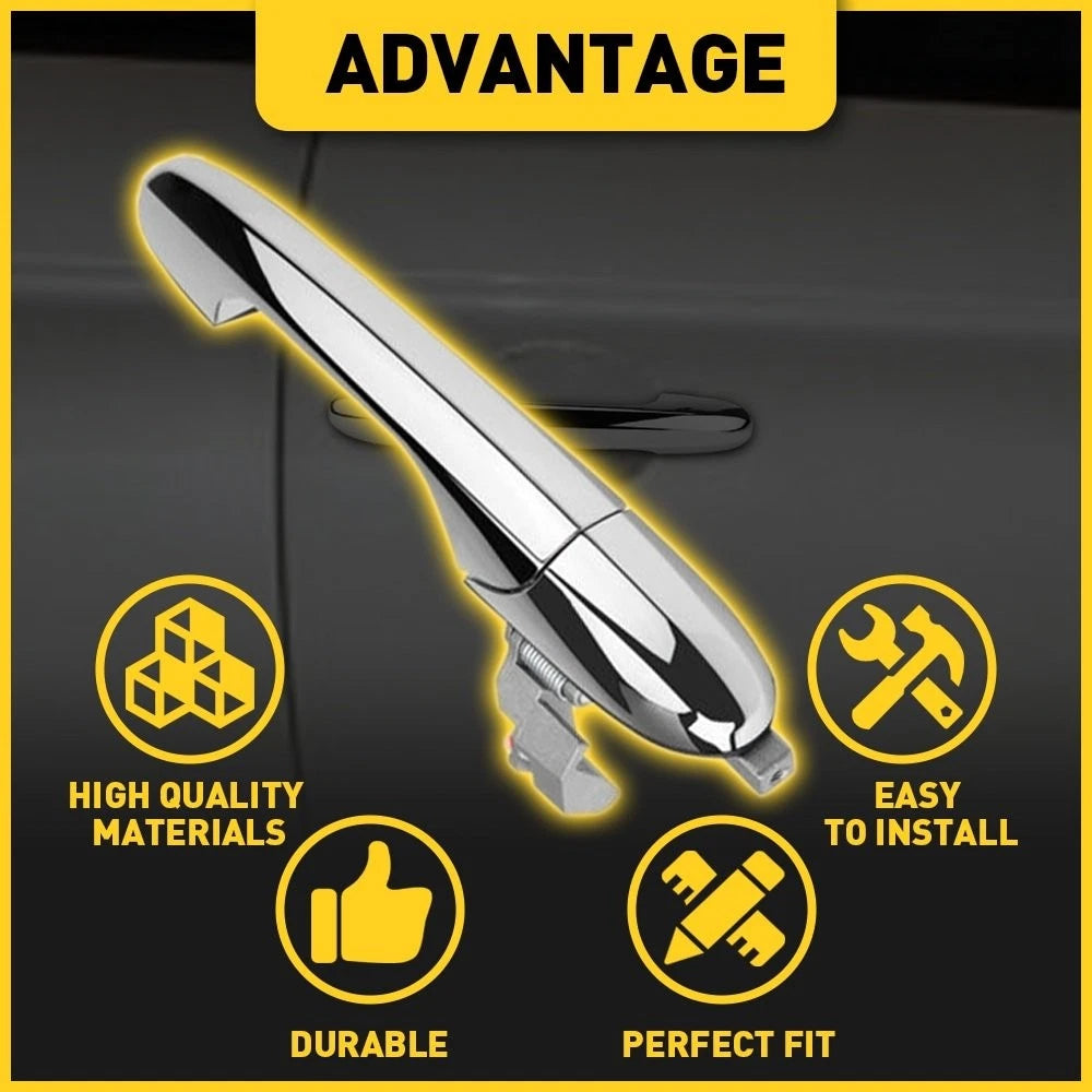 Door Handle Front Passenger Right Side RH Chrome Hand For Fiat 500 68069942AC EA 6B93BC-57