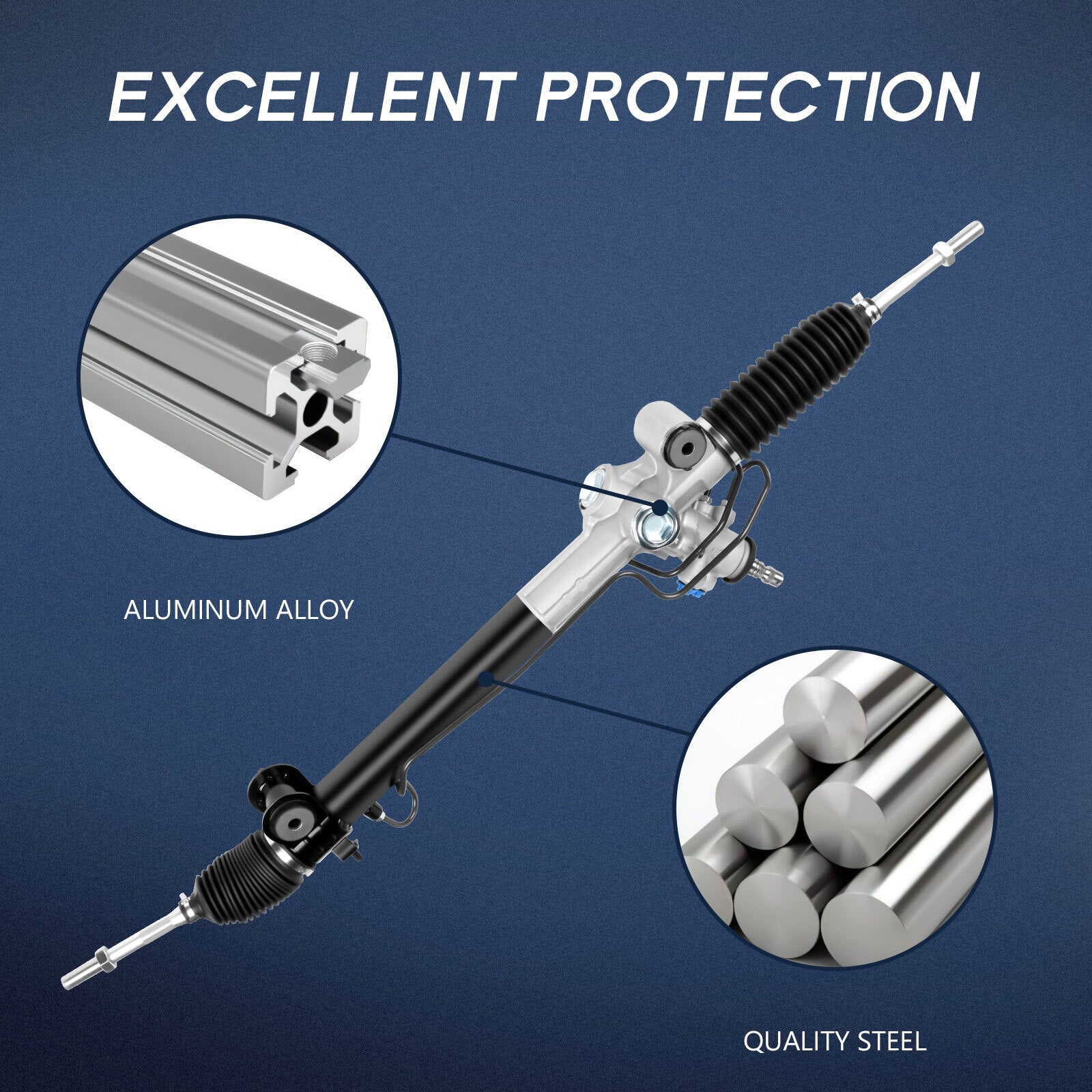 ECCPP Steering Power Steering Rack And Pinion For Highlander Rx330 Rx350 26-2617 ECCPP