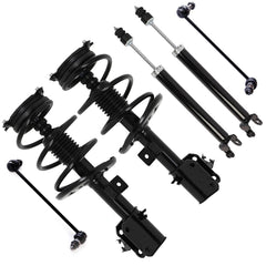 Front Struts Rear Shocks Sway Bars Kit For Nissan Altima 2013-2018 w/Coil Spring 6B93BC-57