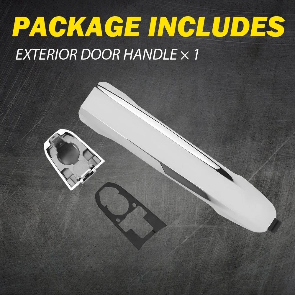 Exterior Door Handle Front Passenger Chrome For Chevrolet Silverado 1500 14-19 A 6B93BC-57