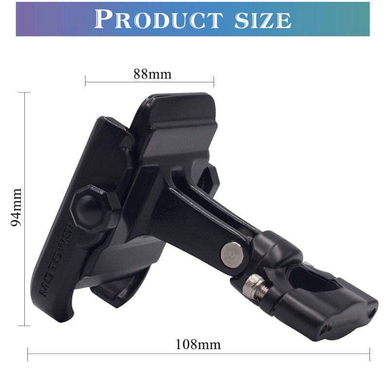 Motorcycle Handlebar Cell Phone Holder Mount GPS for Harley Street Glide Touring 6B93BC-57