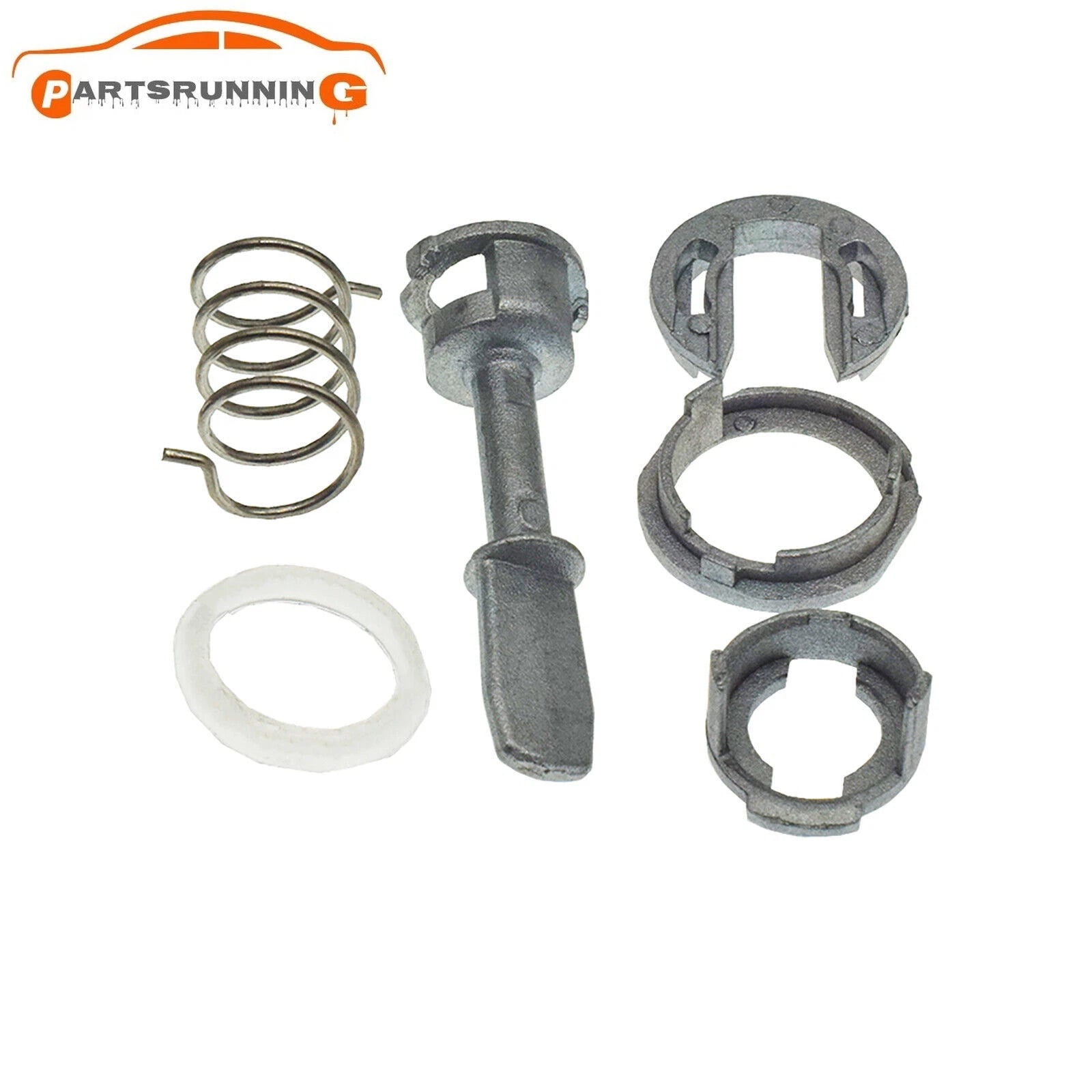Left Door Lock Barrel Cylinder Kit For VW MK4 Golf 4 Bora Skoda Jetta 604837167 6B93BC-57