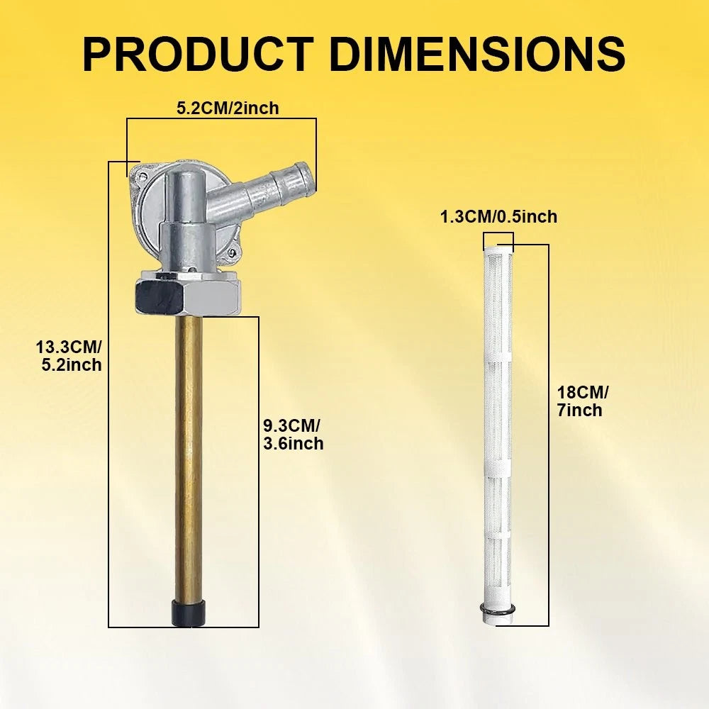 Fuel Valve Petcock Replace For HONDA Shadow Ace Deluxe 750 VT750 C CD 1998-03 EA 6B93BC-57