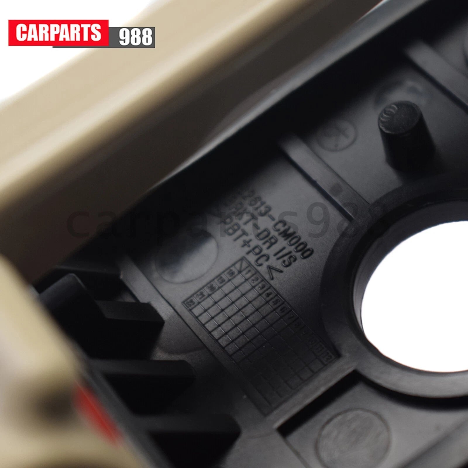 Beige Interior Door Handle Front or Rear Left LH For 2007-2012 Hyundai Santa Fe 6B93BC-57