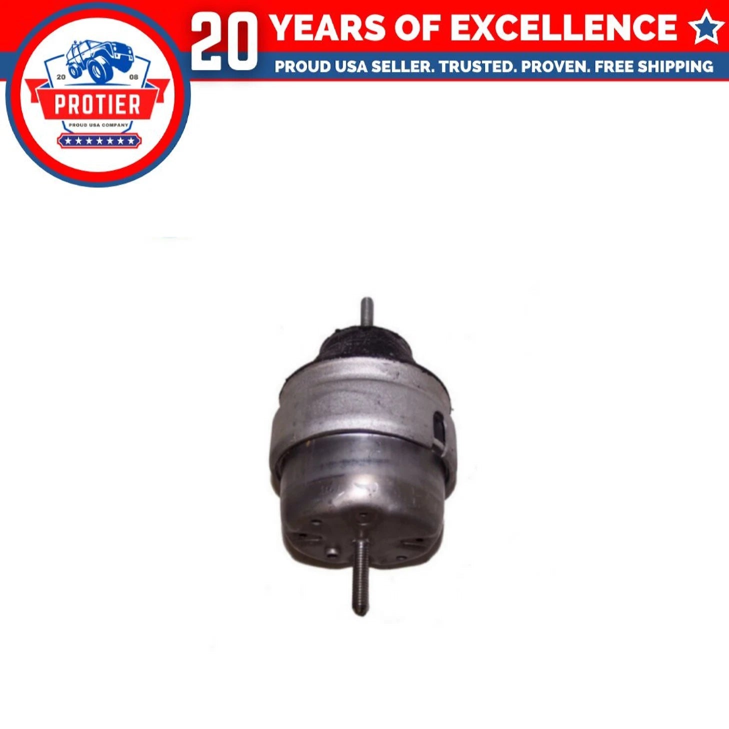 Front L & R Motor Mount Set Compatible for 1997-2005 Audi A4/ Volkswagen Passat 6B93BC-57