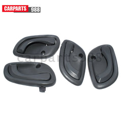 4Pcs Interior Door Handle Gray Left Right For 99-04 Suzuki Vitara Chevy Tracker 6B93BC-57