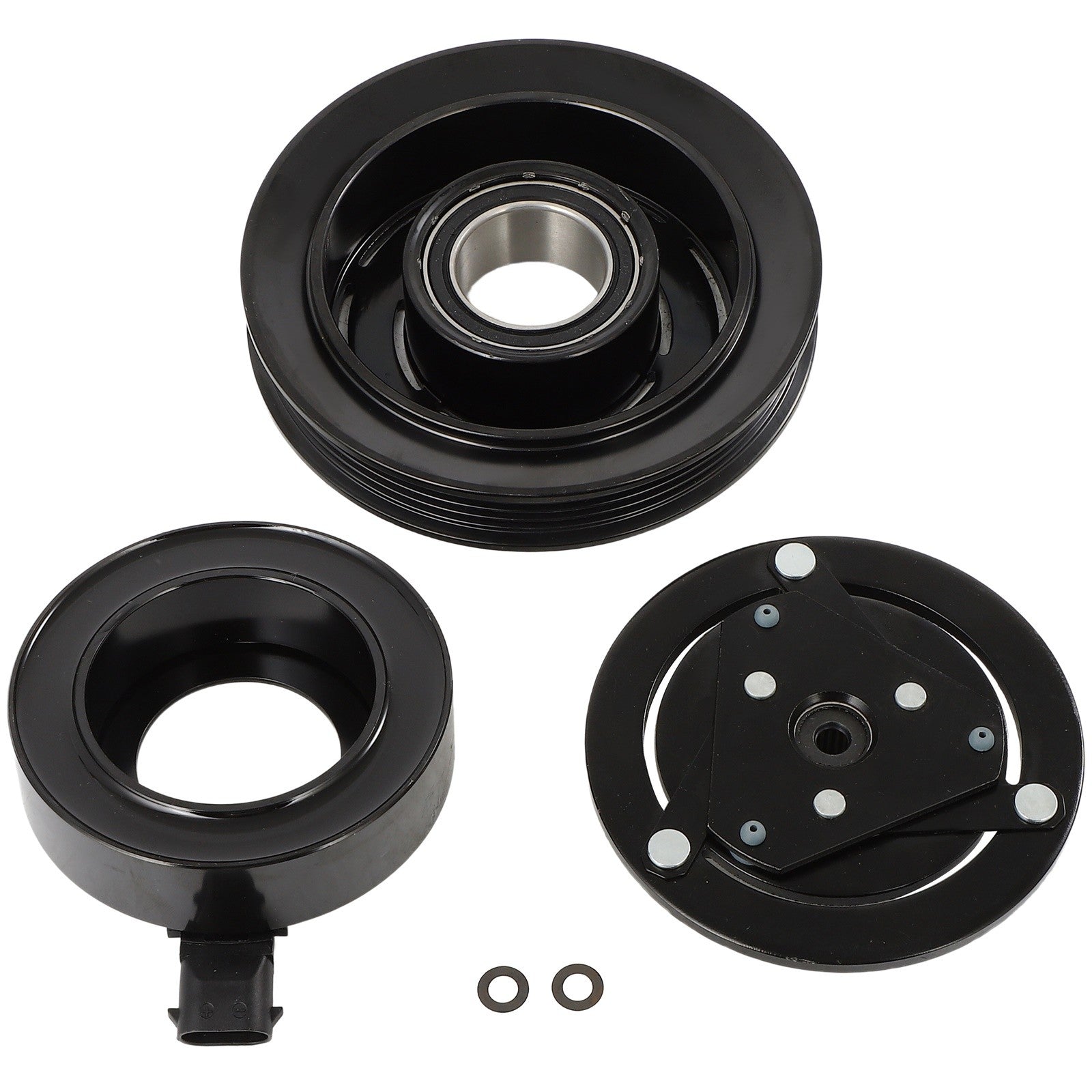 AC A/C Compressor Clutch Kits For Chevrolet Corvette 6.0L 2005-2006 2007 6B93BC-57