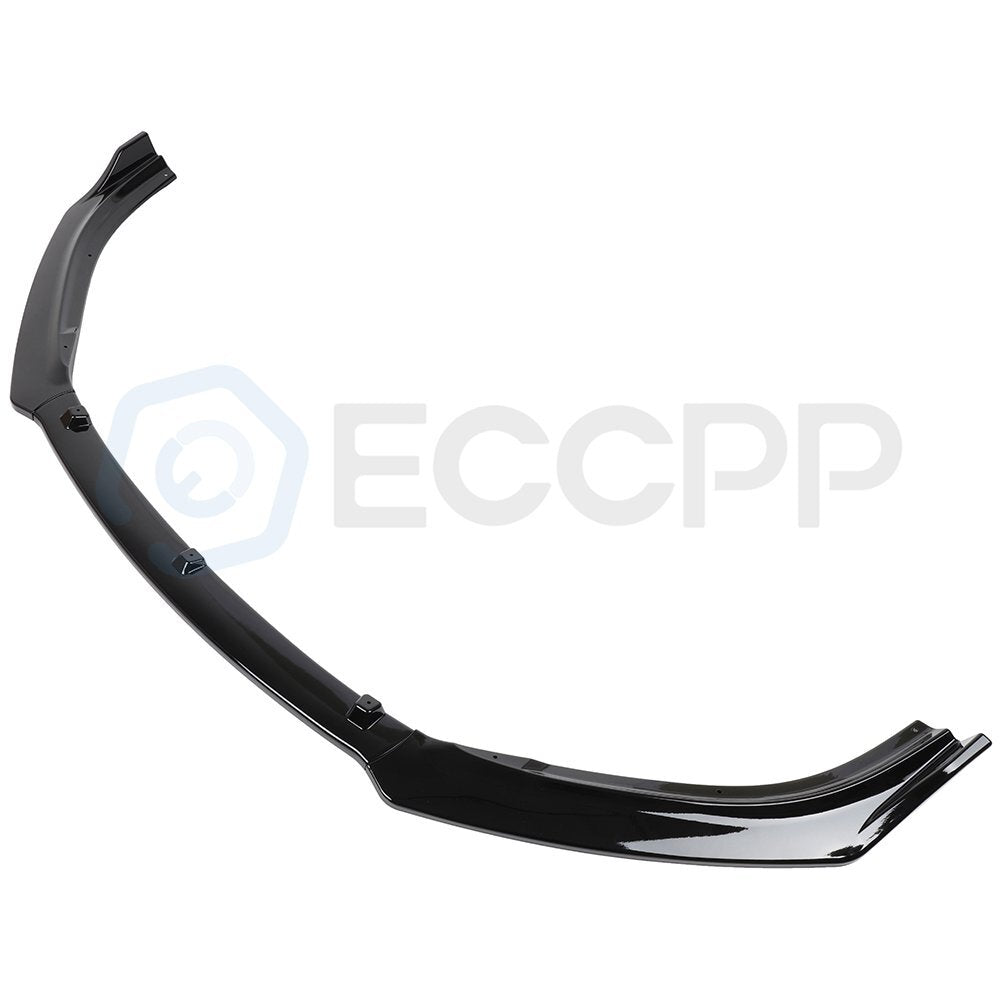 For 2014-2018 Mazda 6 3PC Glossy Black Front Bumper Lip Body Kits 6B93BC-57