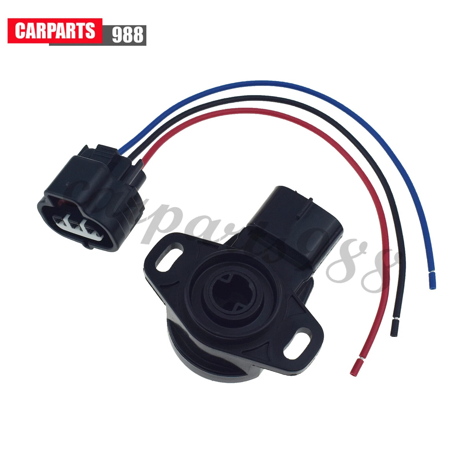 Throttle Position Sensor w/ Connector For Chevy Tracker Suzuki Vitara 91175256 6B93BC-57