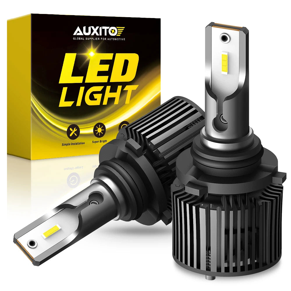 AUXITO 9006 CSP LED Headlight Kit 6000k White High Low Fog Beam Light Bulbs EOA AUXITO