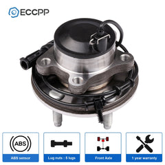 1Pc Wheel Hub Bearing Front 2WD For 2000-2008 Jaguar S-Type 2004 2005 XJ8 XJR