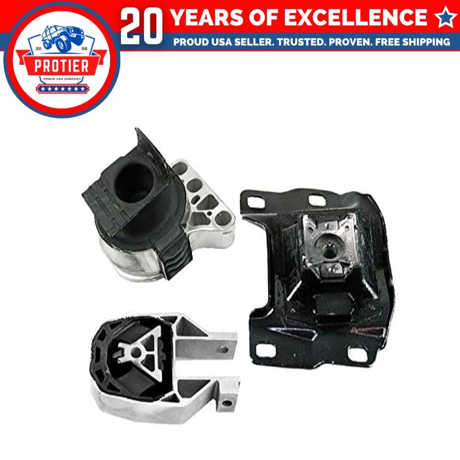 Motor & Trans Mount for Ford Escape 2.0L 13-17 6B93BC-57