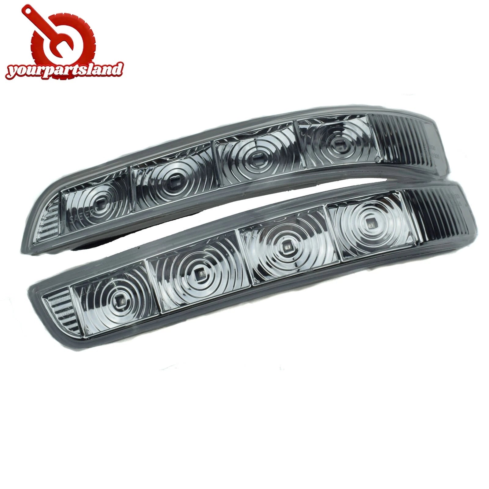 Pair 4LEDs Outside Mirror LH RH Signal Lamp For Kia Sorento XM 09-14 876132P000 6B93BC-57