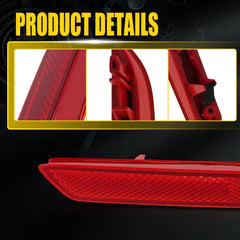 For 2012 - 2014 HONDA CRV Right Rear Bumper Red Reflector Light Case HO1185103 A 6B93BC-57
