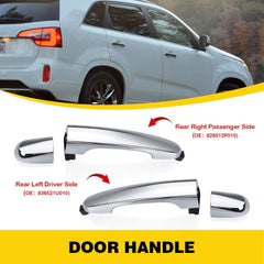 For 2011-2015 Kia Sorento Exterior Rear RH &LH Outside Door Handle Driver Side A 6B93BC-57