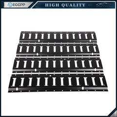 ECCPP 2' E Track Tie Down Rails System Power Coated E-Tracks For Trailers 4 Pack ECCPP