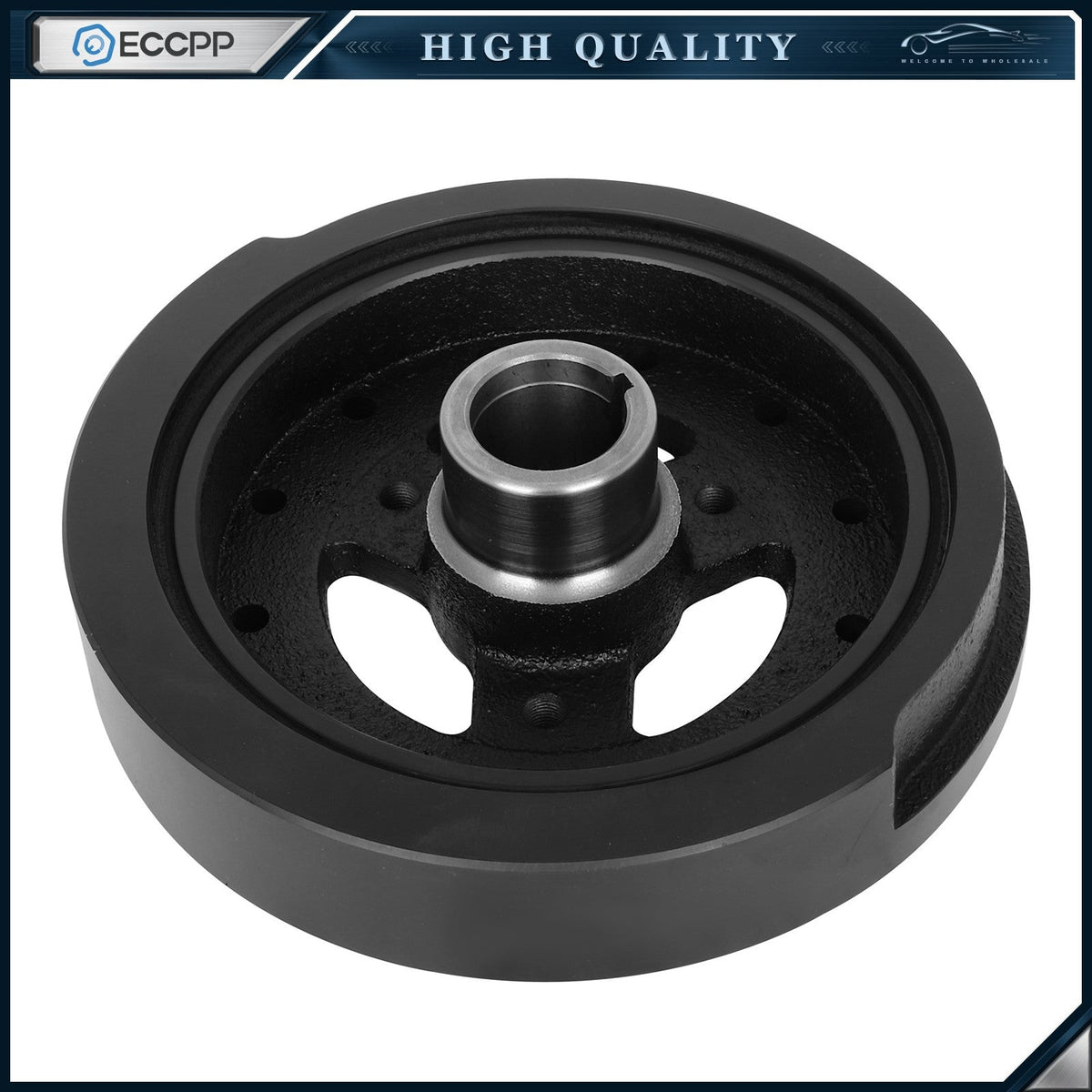 Harmonic Balancer For Chevrolet Impala C10 GMC Jimmy Sprint Malibu V8 6.6L 6B93BC-57