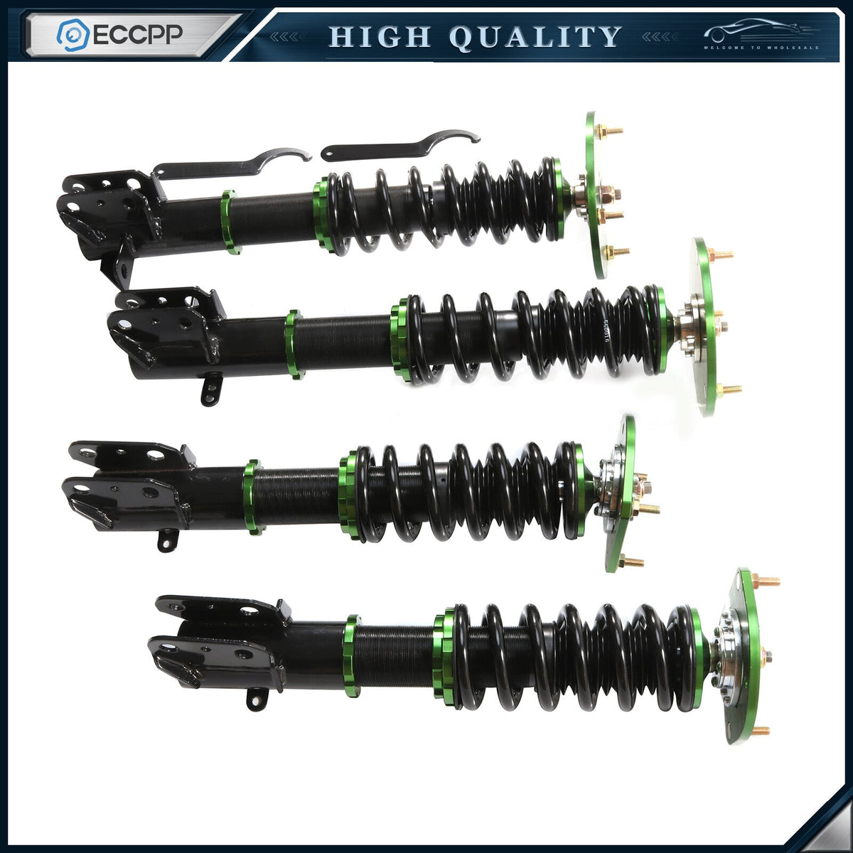 Coilovers For 2003-2005 Dodge Neon SRT4 Struts Suspension Spring Kits Adj Height 6B93BC-57