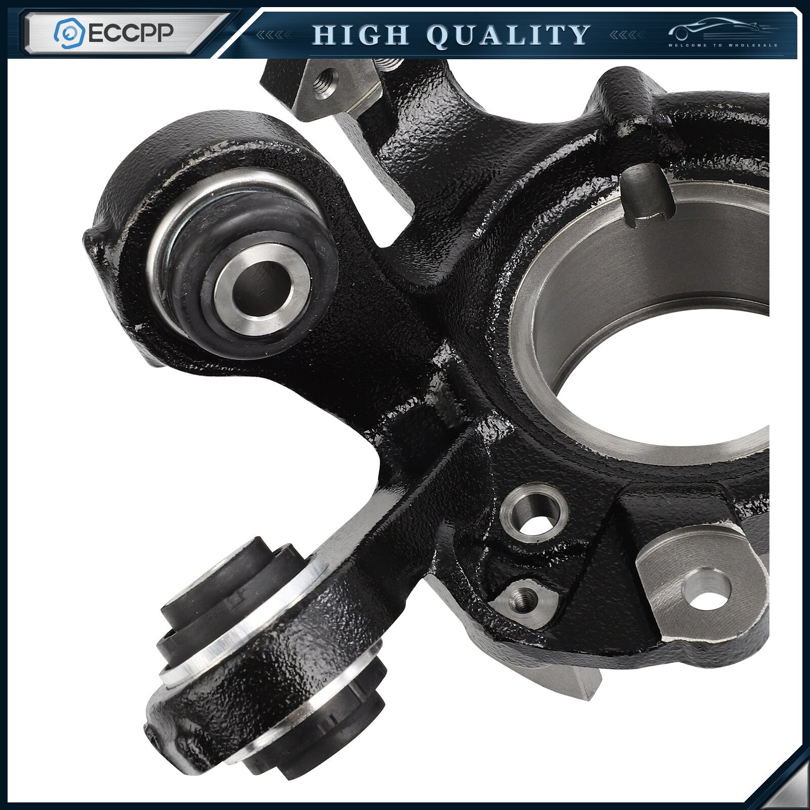 1X Rear Driver Side Steering Knuckle For BMW 328i 328xi 330i 330xi 335i 335xi 6B93BC-57