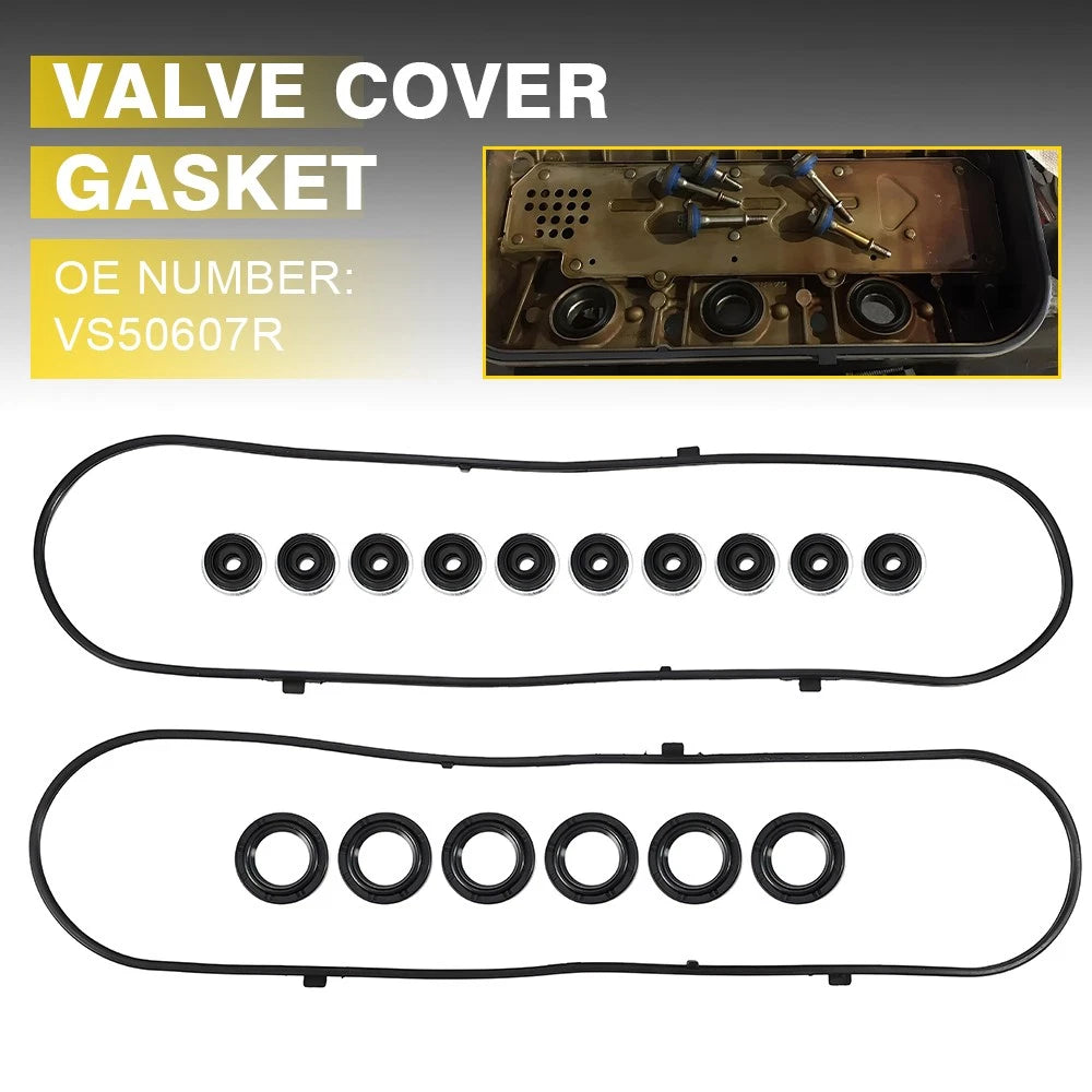 Valve Cover Gasket Kits for ACURA TL 2004 2005 06 2007 2008 3.2L 3.5L VS50607R A 6B93BC-57