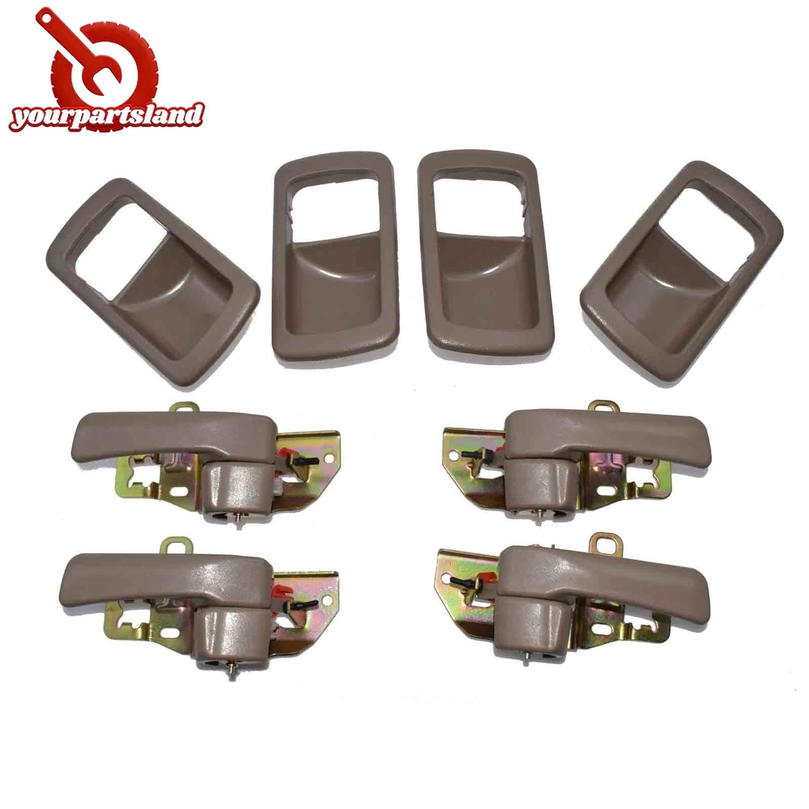 For Toyota Camry 1992 1993 1994-1996 Left Right Beige Interior Door Handles Set 6B93BC-57
