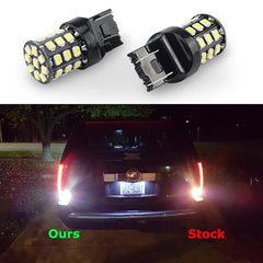 AUXITO 2X 7443 7440 Back Up Reverse Light 6000K White LED Tail Bulb 33SMD EOA AUXITO
