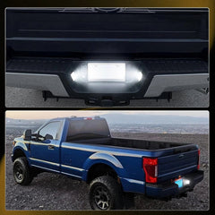 2x Bright White LED Tag License Plate Light For 2017-2022 Ford F-250 F-350 F-450 6B93BC-57