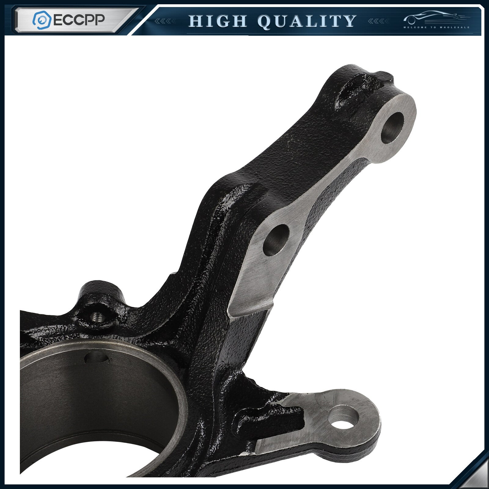 Front Driver Side Steering Knuckle For 2012 Honda Civic 1.8L Auto Transmission 6B93BC-57