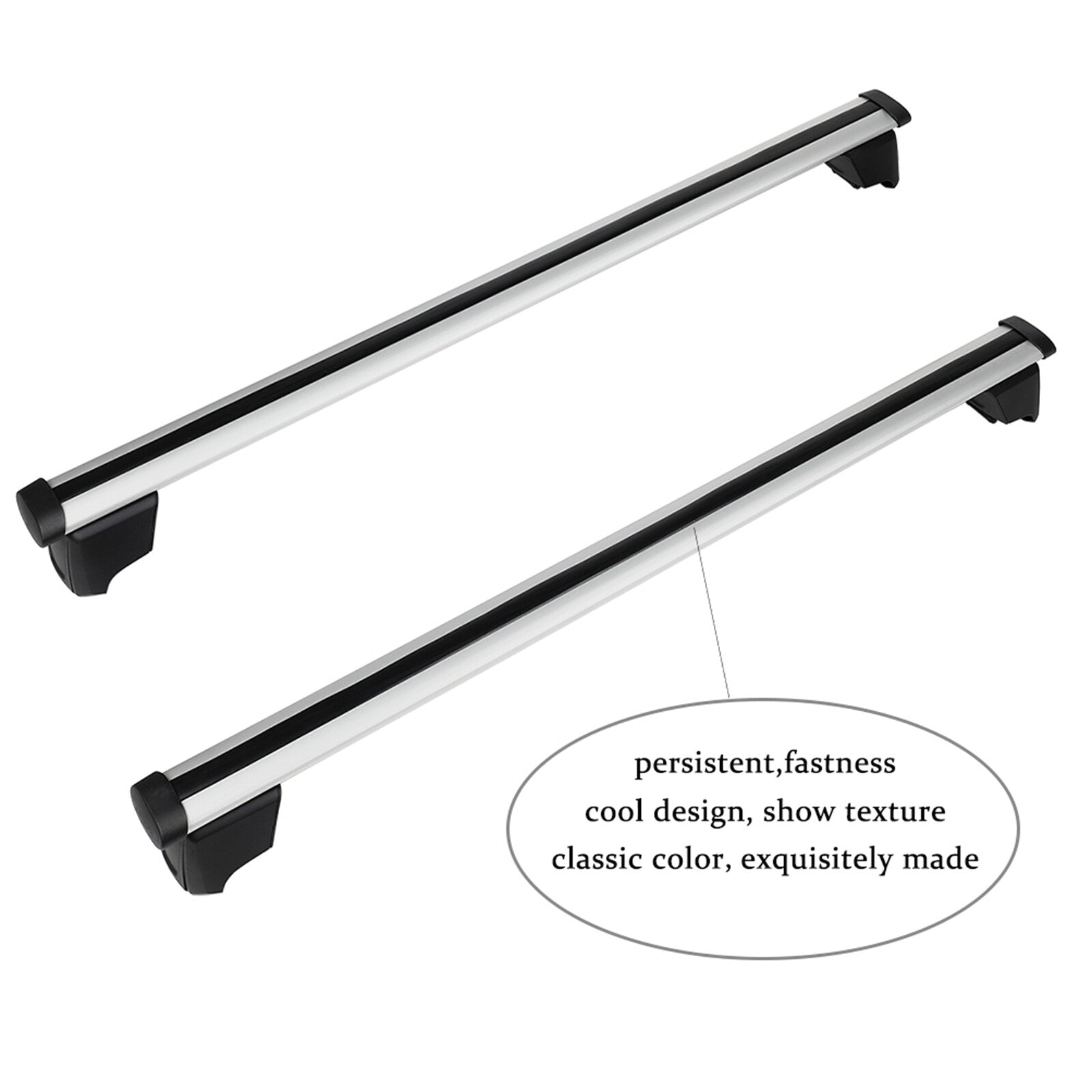 Well-Made Roof Rack For 2012-2015 Audi Q5 SQ5 Cross Bar Luggage Cargo Carrier 6B93BC-57