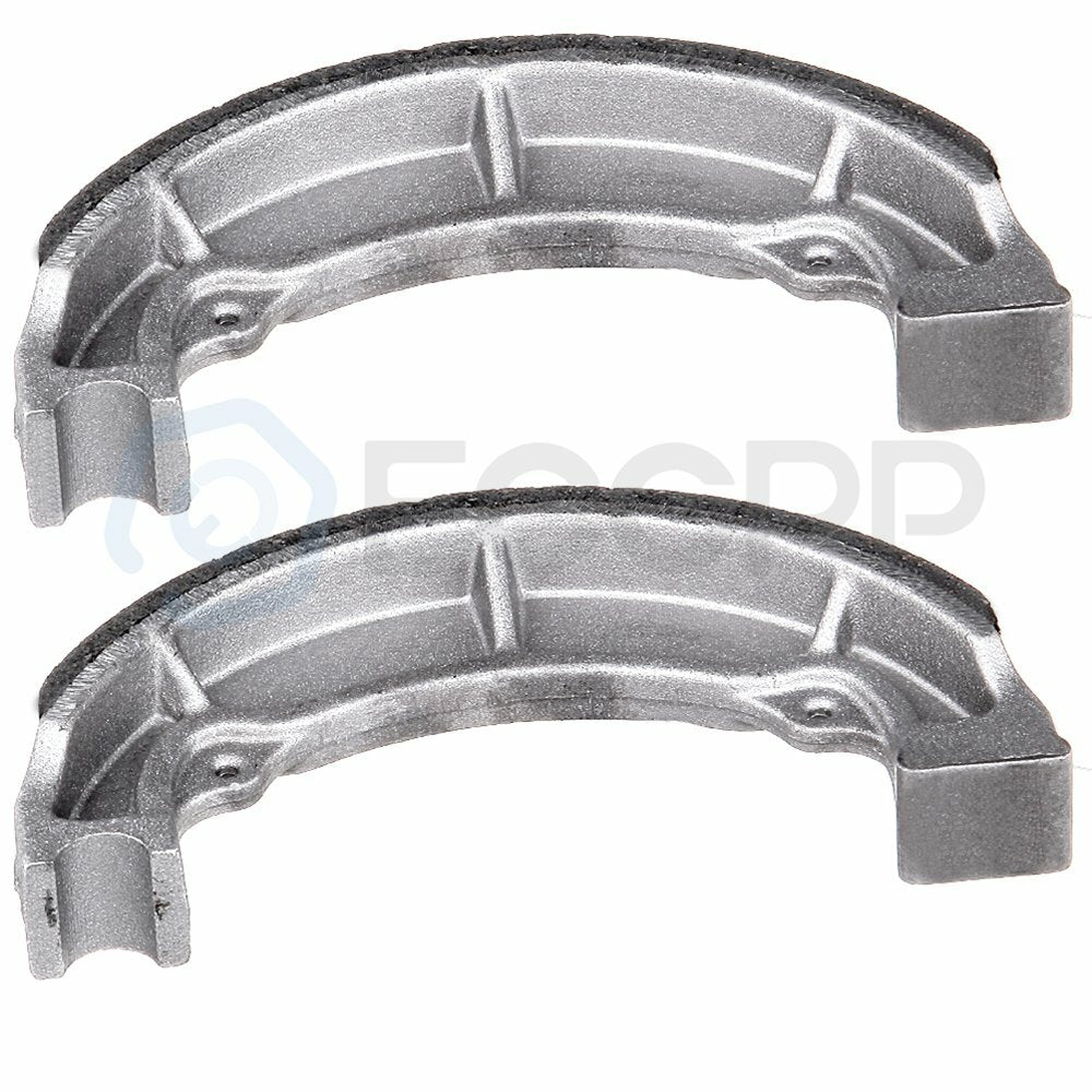 2 Pairs Brake Shoes Front For 1988-2002 Kawasaki KLF220A Bayou 220 Semi-Metal 6B93BC-57