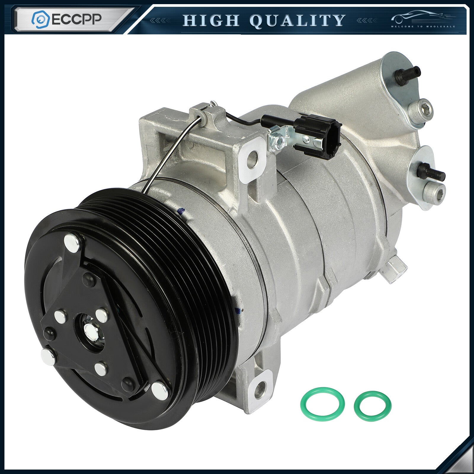 AC Compressor For Nissan Pathfinder 2005-2011 2012 For NV1500 2012-2020 4.0L 6B93BC-57