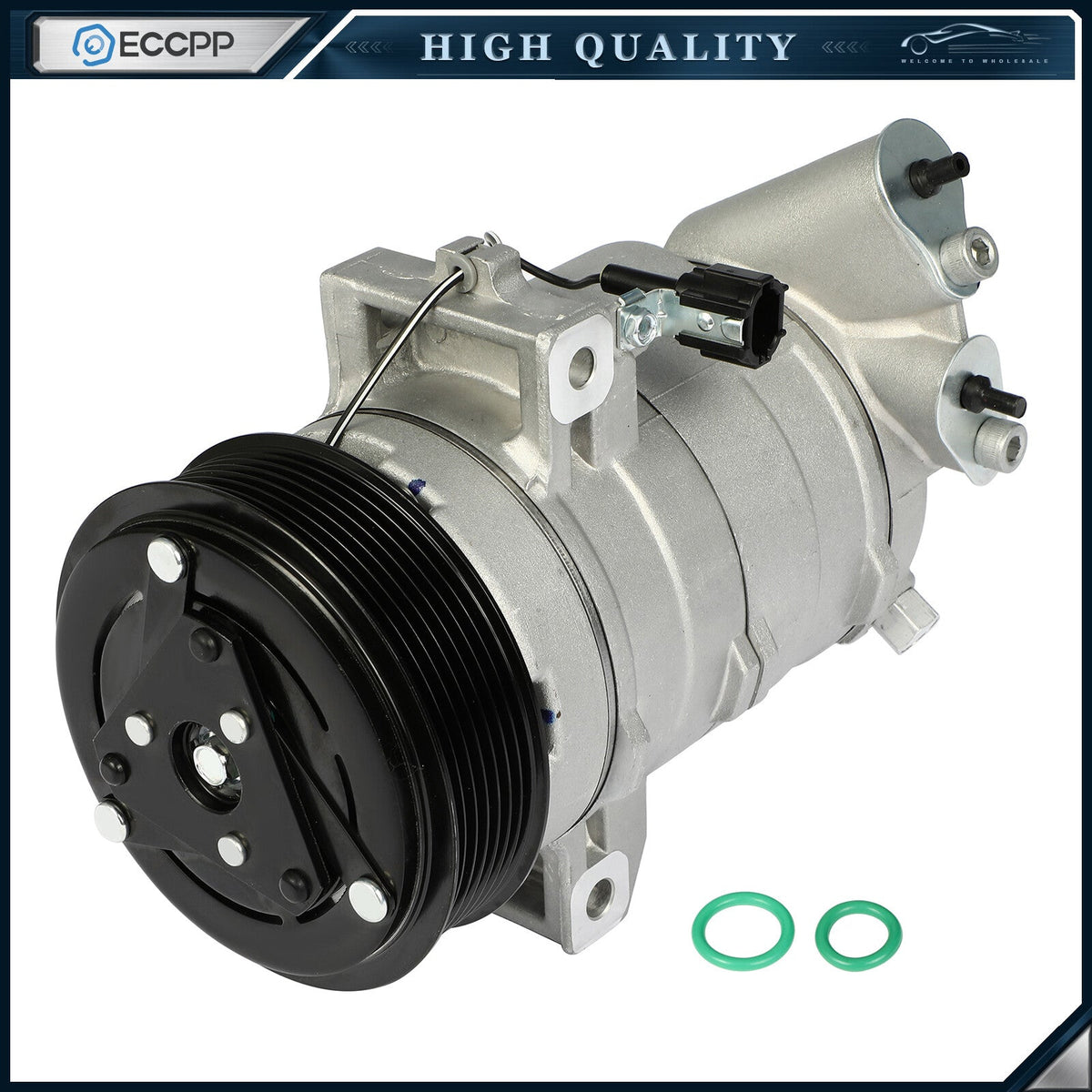 AC Compressor For Nissan Pathfinder 2005-2011 2012 For NV1500 2012-2020 4.0L 6B93BC-57