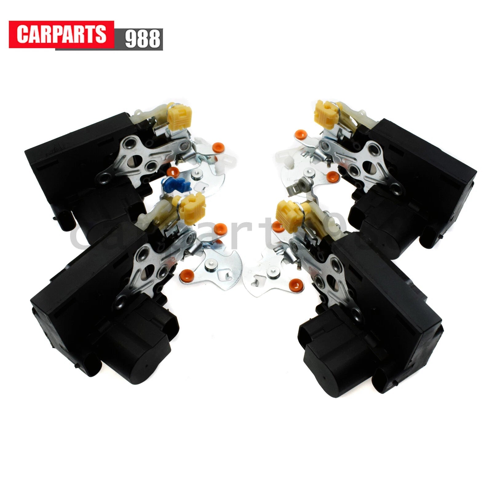 4Pcs Door Lock Actuator Front Rear LH RH For Chevy Silverado GMC Sierra 1500 6B93BC-57
