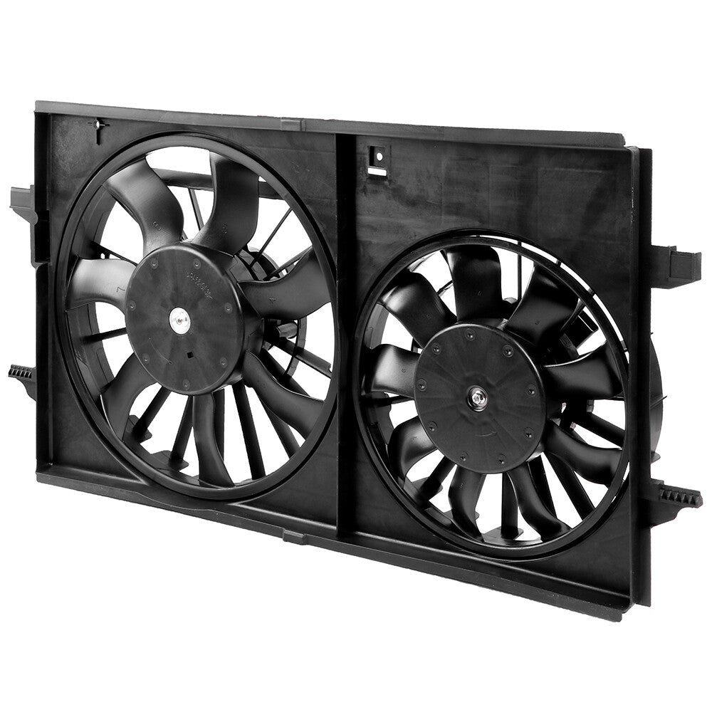 AC Condenser Cooling Fan Kit For 2004-2012 Chevrolet Malibu 2005-2010 Pontiac G6 6B93BC-57