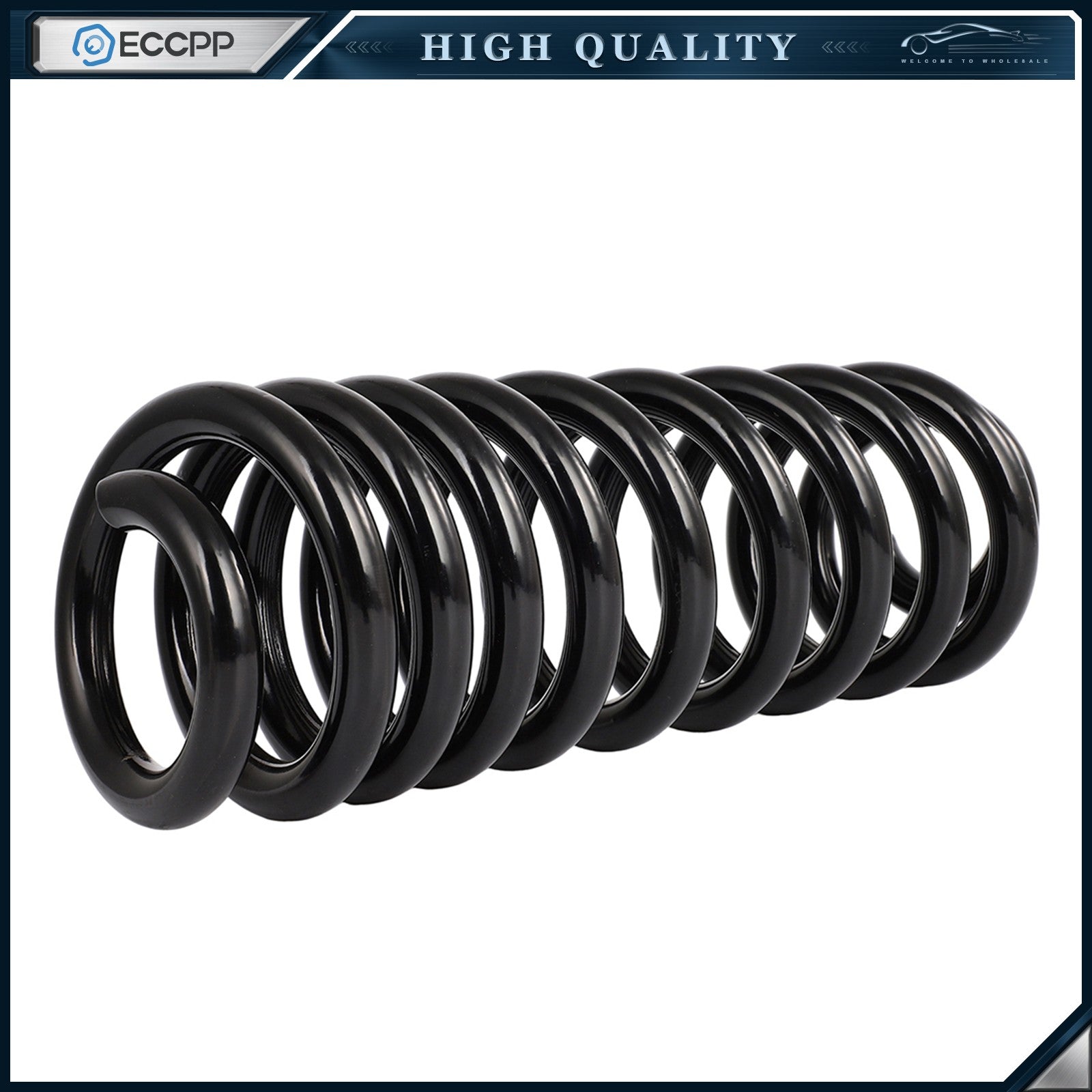 2pcs Front Coil Springs CC822 for Ford Models 1975-1996 Left & Right 6B93BC-57