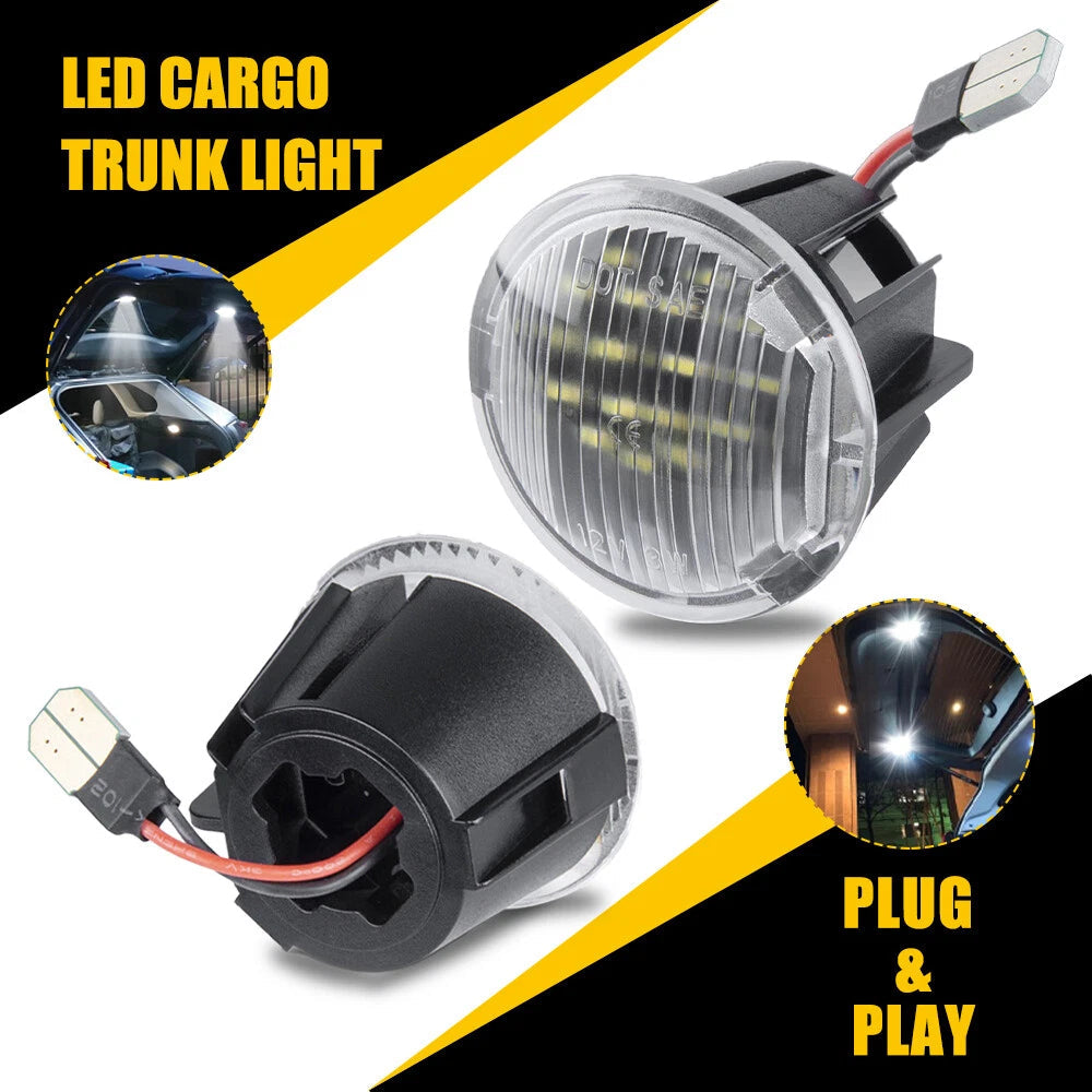 2PC Cargo White Trunk Lift Gate LED Light Lamp For 2005-2021 Jeep Grand Cherokee 6B93BC-57