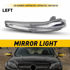 Left Mirror Turn Singal Light For Mercedes C63 S550 W205 W213 W222 C E S GLC EOA 6B93BC-57