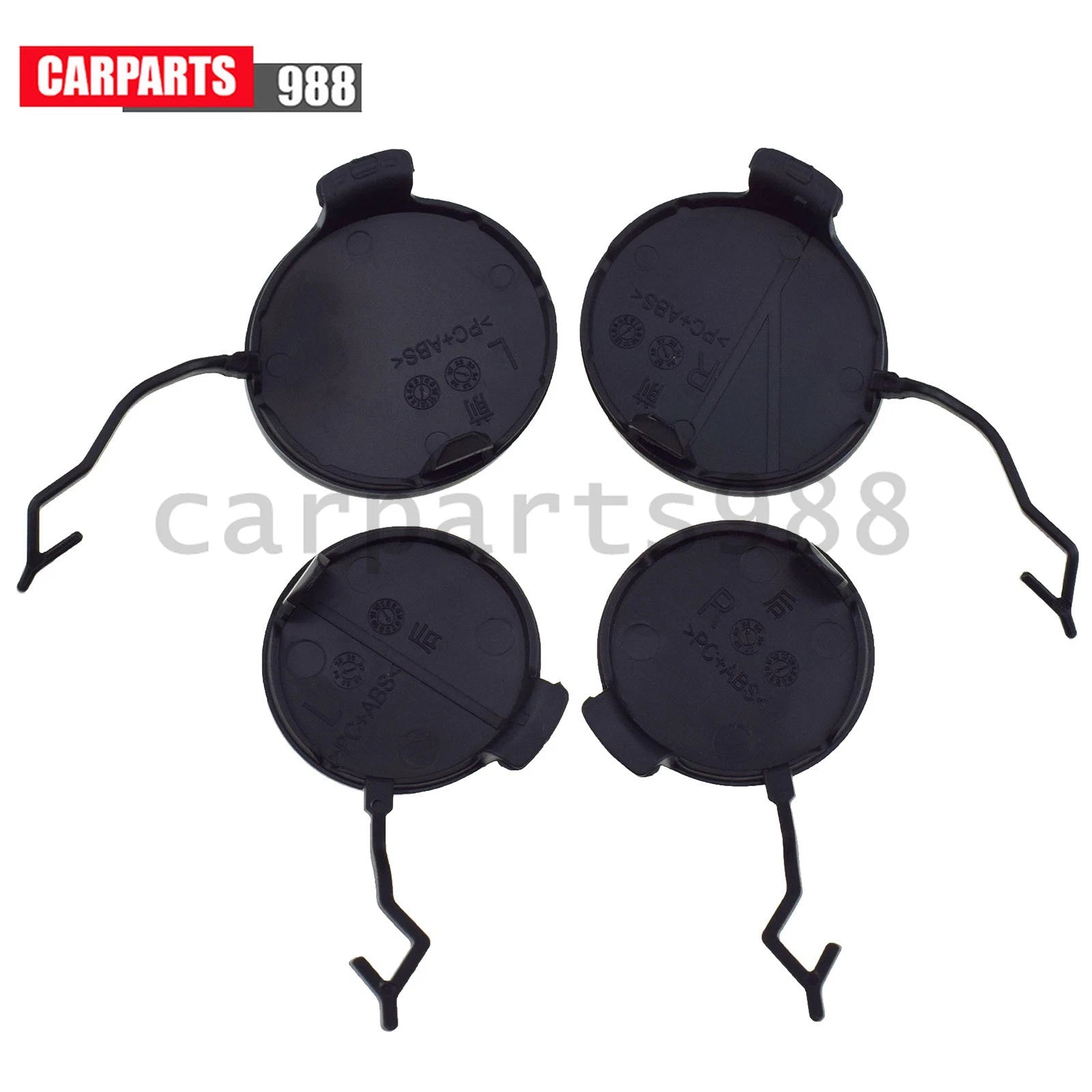 Front / Rear LH RH Bumper Tow Hook Cover For Porsche Cayenne 2011-2014 7P5807156 6B93BC-57