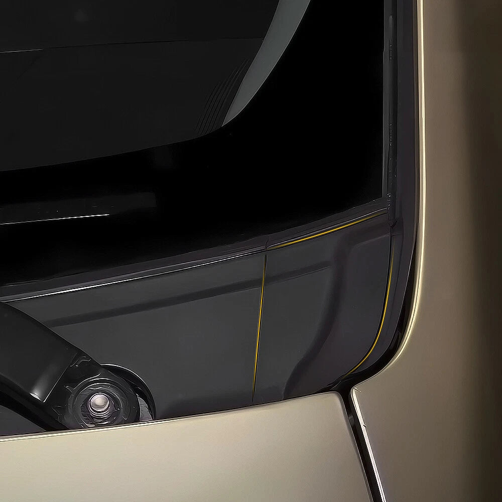 Front Wiper Windshield Side Cowl Extension Cover Trim For 2010-2015 Toyota Prius 6B93BC-57