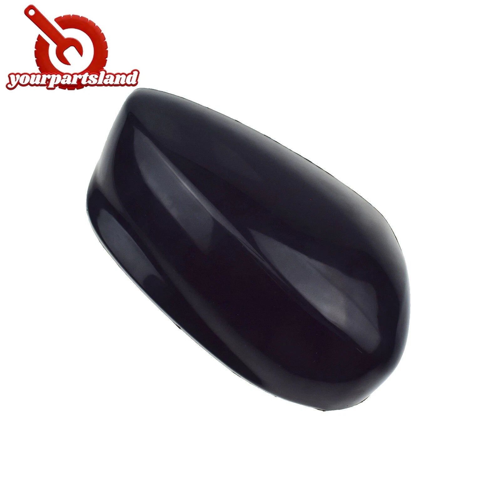Rear View Mirror Cover Cap Right Passenger Smooth Black For Honda Accord 08-2013 6B93BC-57