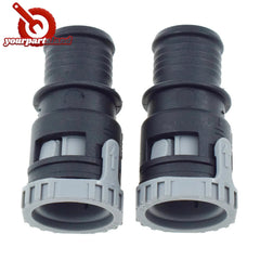 2PCS Heater Hose Connector For Ford C-Max Focus MK2 Escape Kuga 2.0L EcoBoost 6B93BC-57