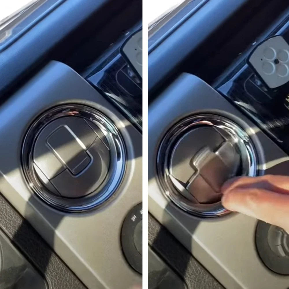 Fit For Ford F150 2009-2014 Chrome Dashboard Louver AC Heater Louvre Air Vent 6B93BC-57