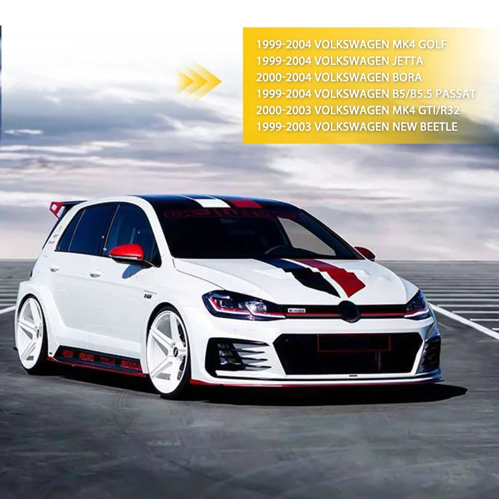 2X Sequential LED Side Marker Signal Light for VW MK4 Golf Jetta GTI R32 Beetle 6B93BC-57