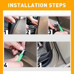 Body Mounted Rubber Car Door Weather strip Seal Front Left or Right 3 Meters EOA 6B93BC-57